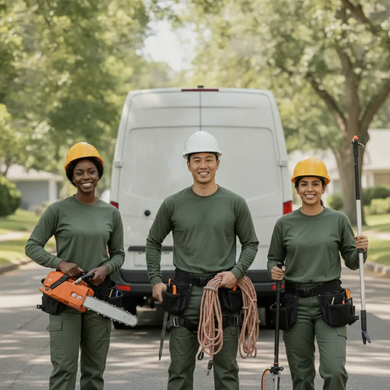 Baumfällung Team in Neu-Hohenschoenhausen